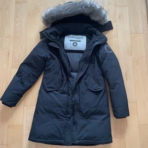 Black winter coat
